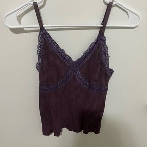 Purple Lace Tank/Cami